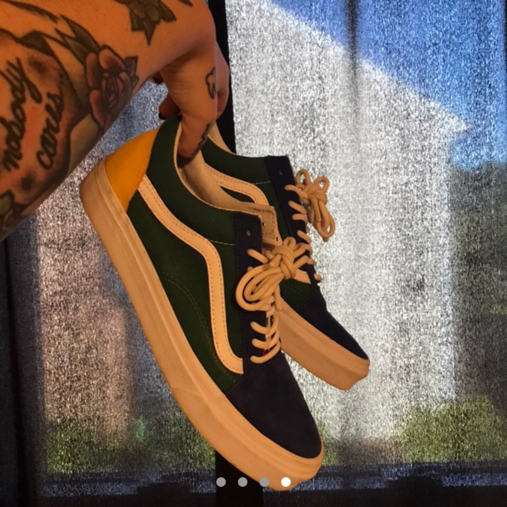 vans yacht clubs, worn once, size 7.5. - Picture 4 of 4